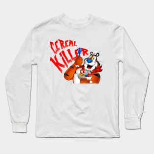 Cereal Killer Tiger Meme Long Sleeve T-Shirt